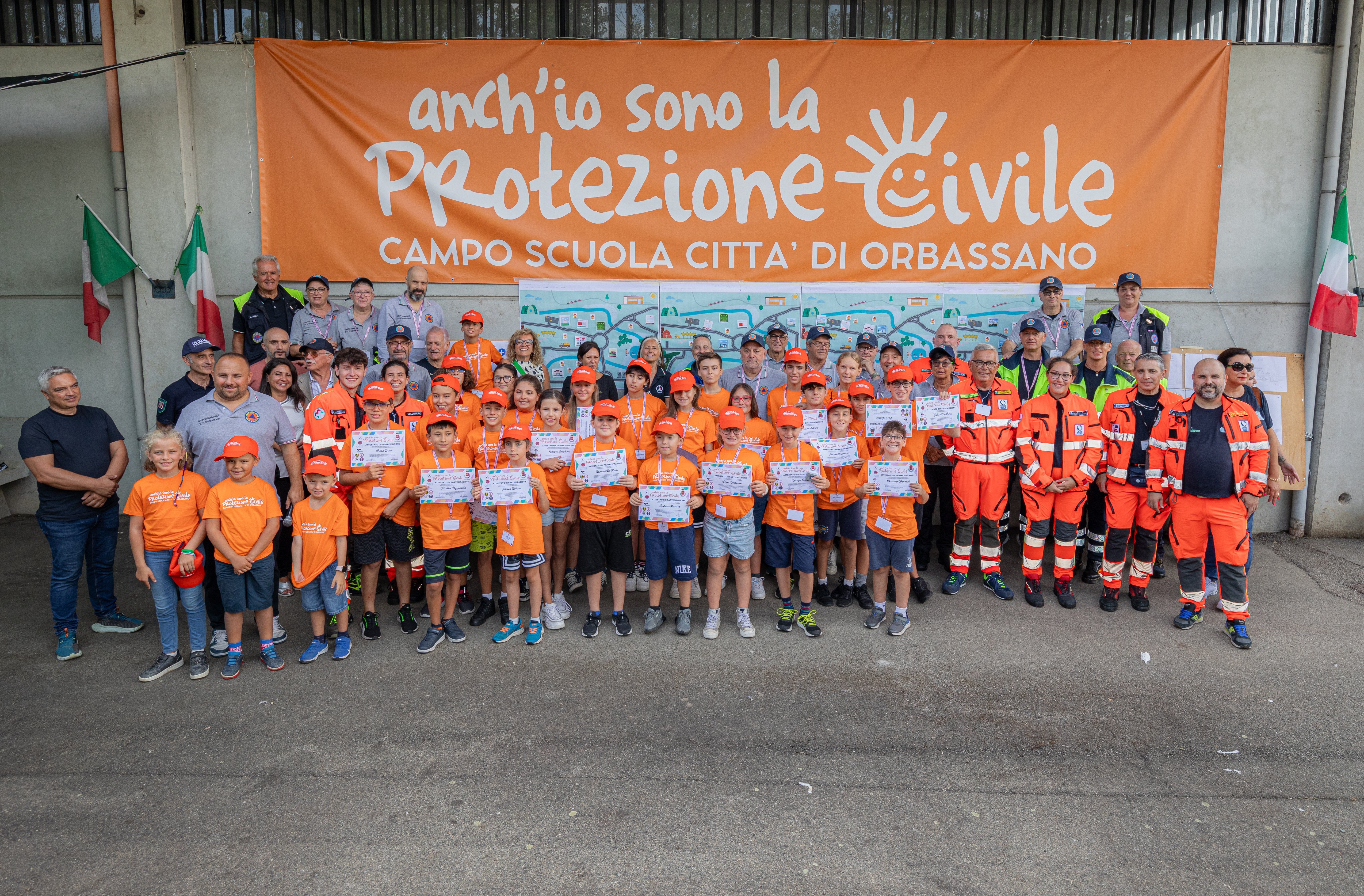 Campo Scuola "Anch'io sono la Protezione Civile" 2024