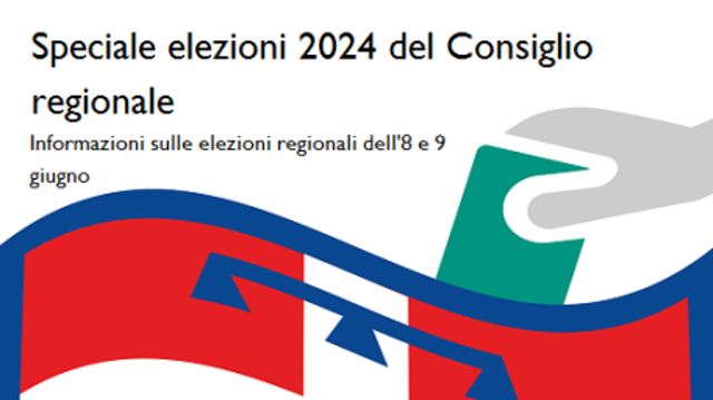 Elezioni del Consiglio regionale e del Presidente della Giunta regionale - 8 e 9 giugno 2024