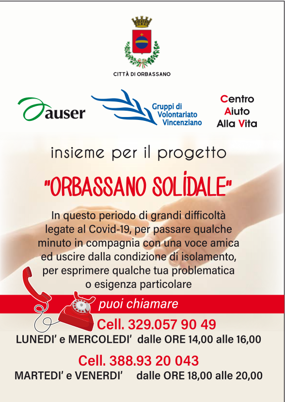 Un aiuto al telefono per uscire dall'isolamento dovuto a questo periodo di emergenza